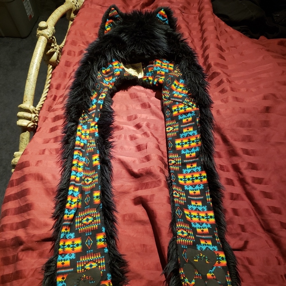 SpiritHood- Limited Edition Black Wolf